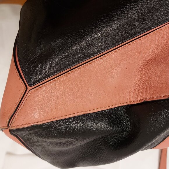 Loewe Puzzle Bag Black/Pink - Picture 6 of 9